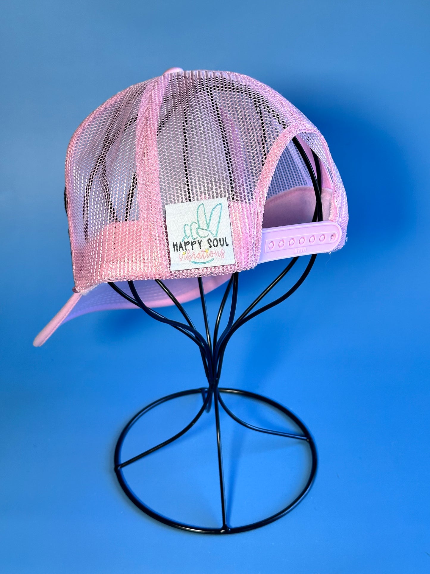 Jeep Chic Pink-On-Pink Happy Soul Trucker Hat