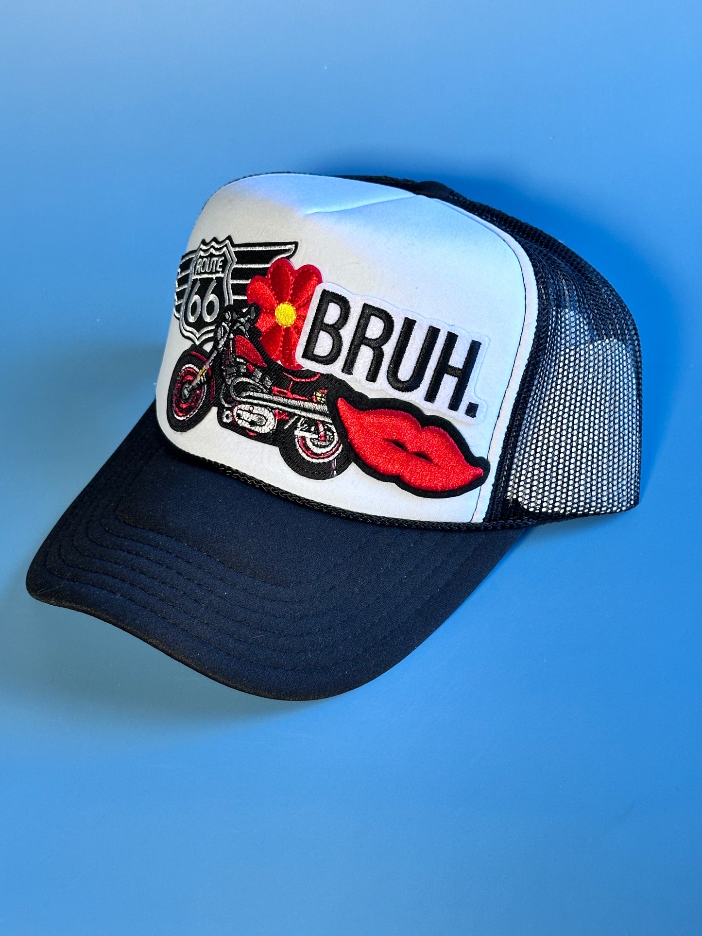 Route 66 Bruh Happy Soul Trucker Hat