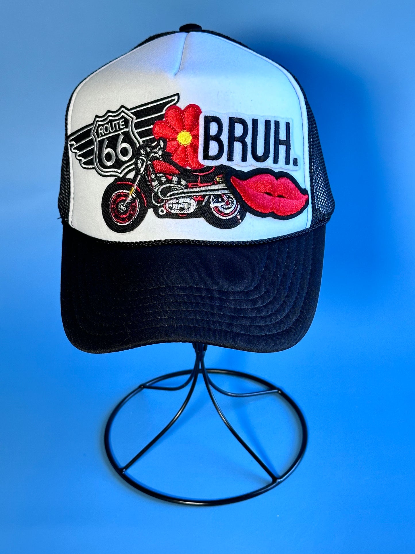 Route 66 Bruh Happy Soul Trucker Hat