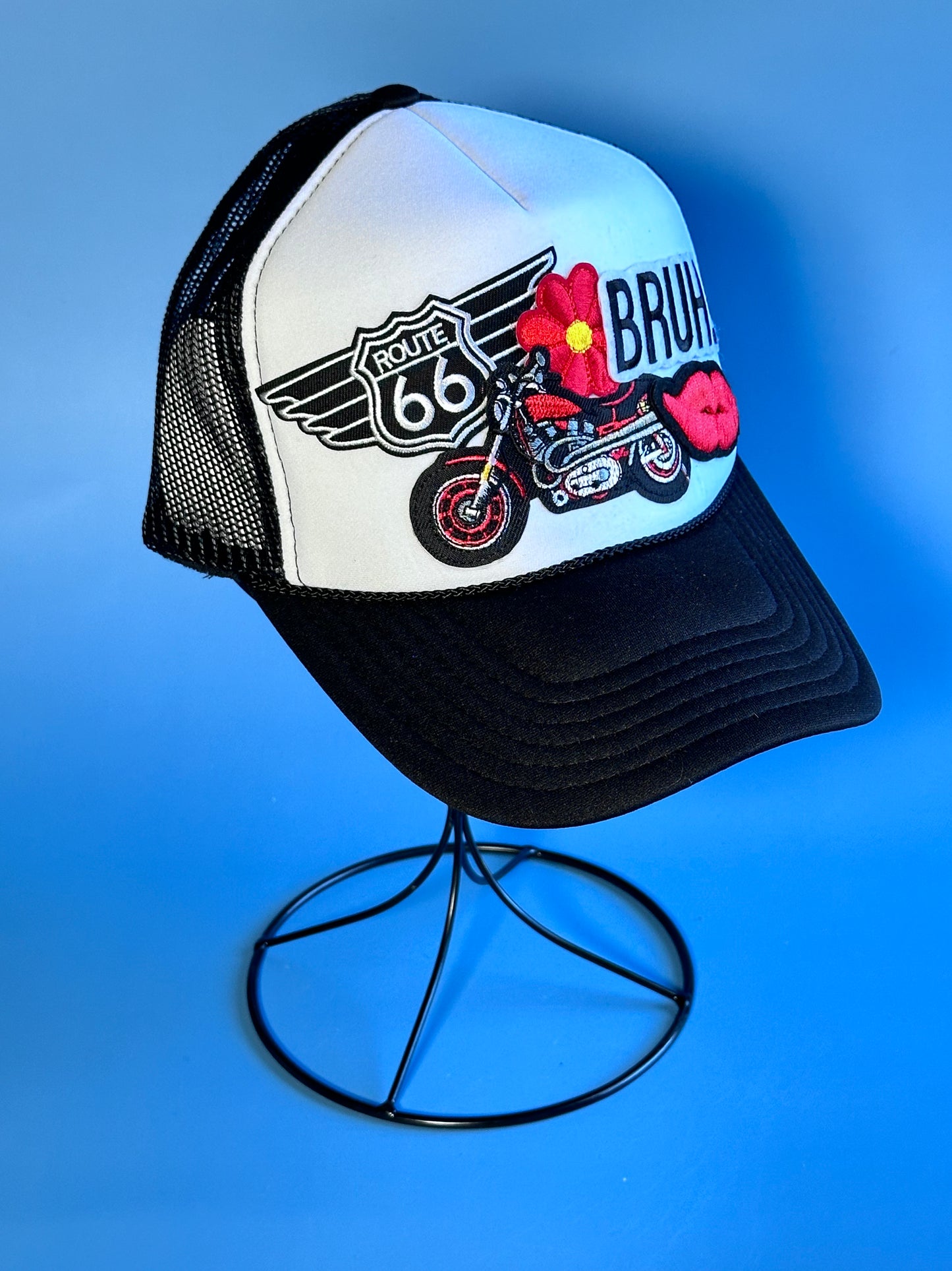 Route 66 Bruh Happy Soul Trucker Hat