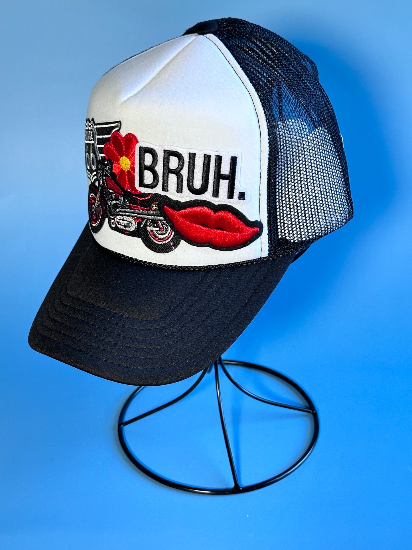 Route 66 Bruh Happy Soul Trucker Hat