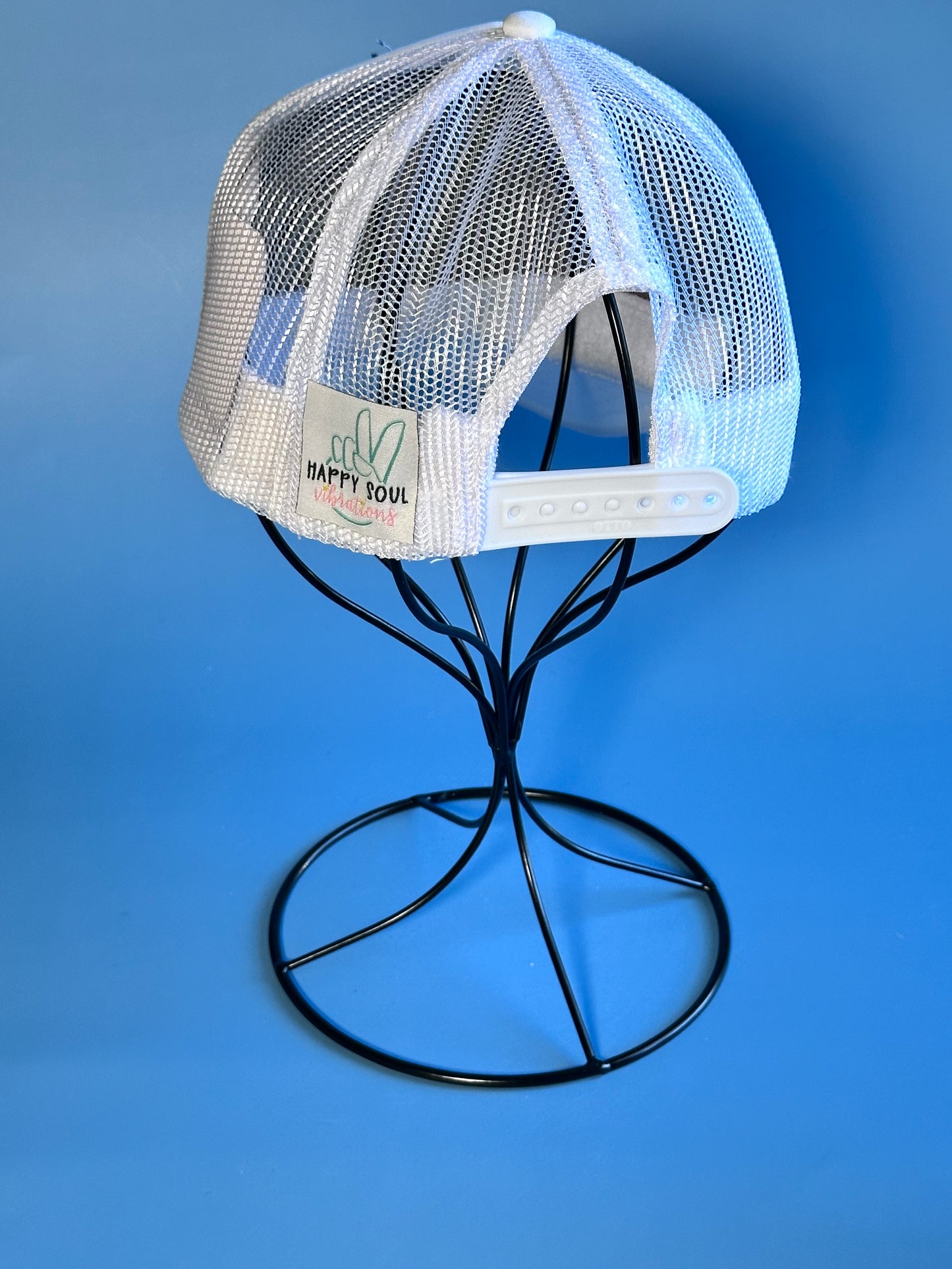 Marvin The Martian - Take It Easy White on White Happy Soul Trucker Hat