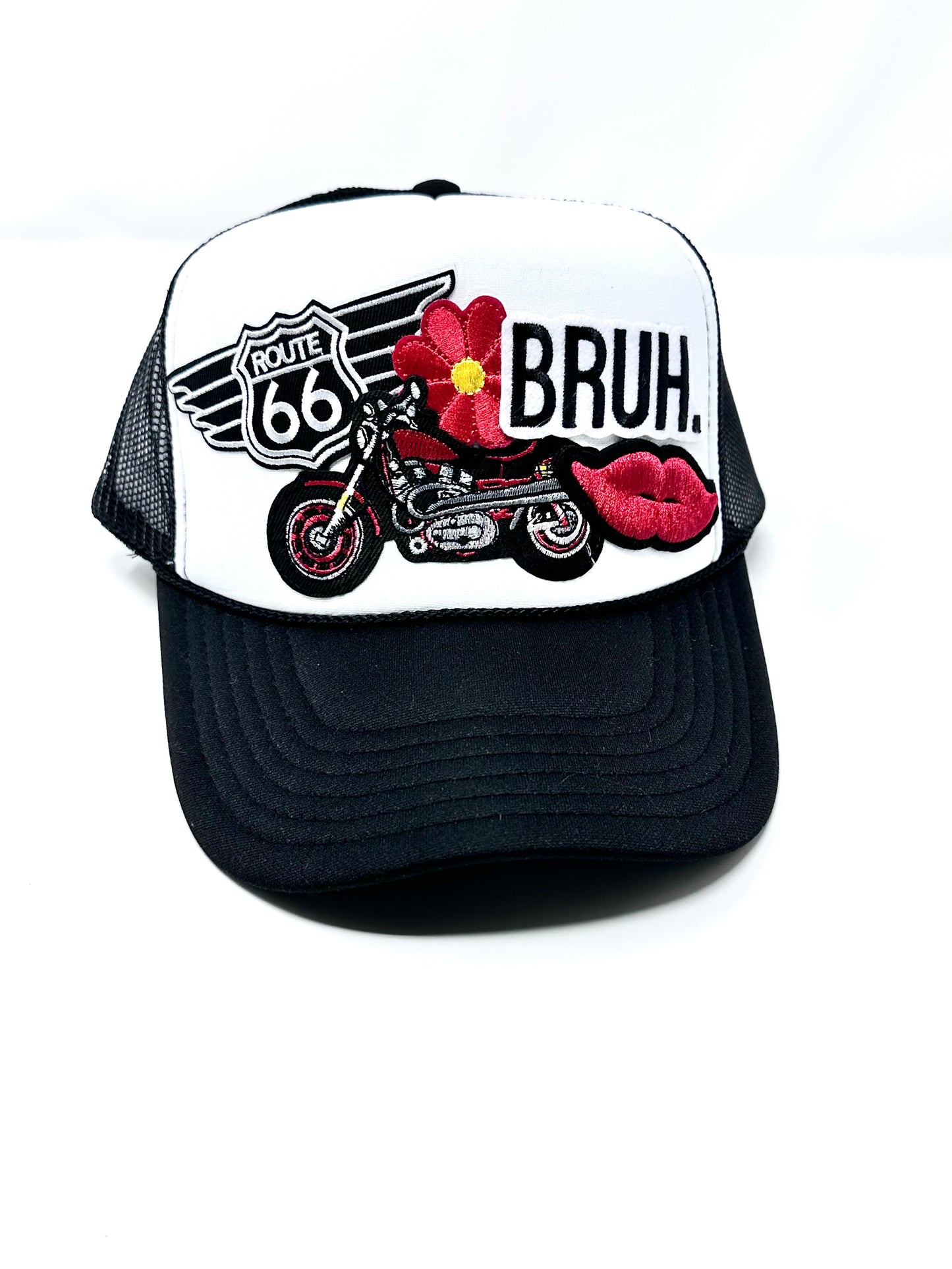 Route 66 Bruh Happy Soul Trucker Hat