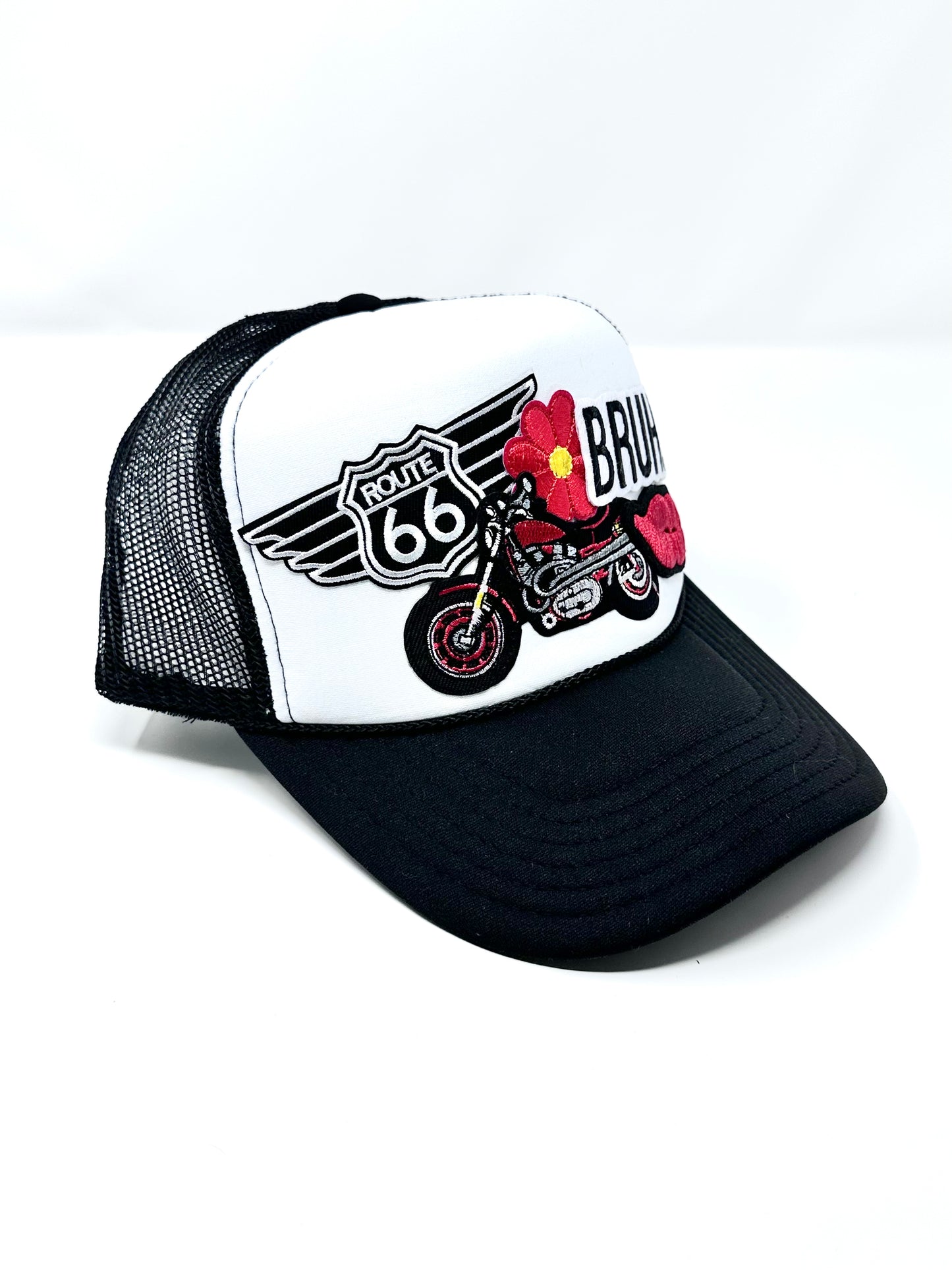 Route 66 Bruh Happy Soul Trucker Hat
