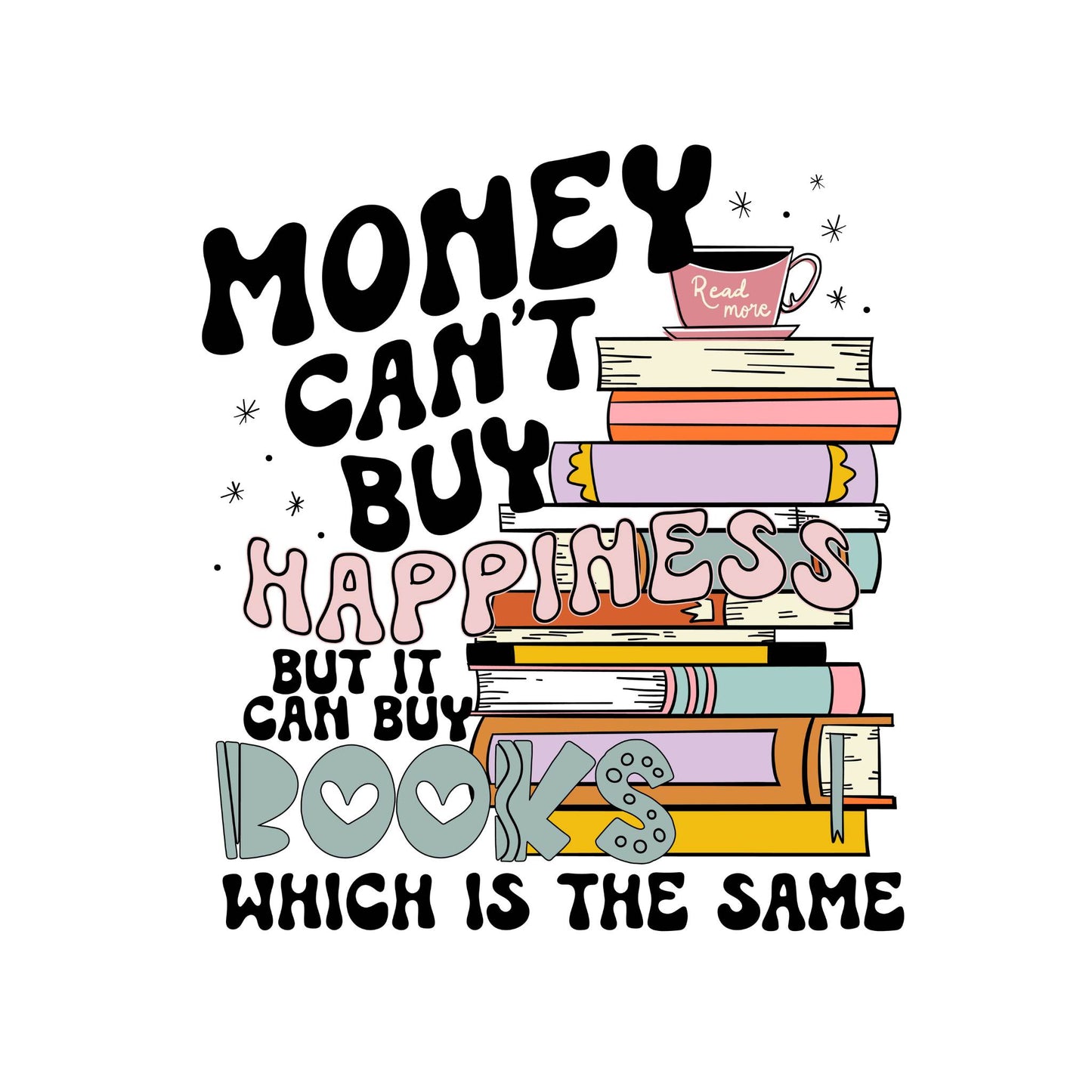 Money Books Tee