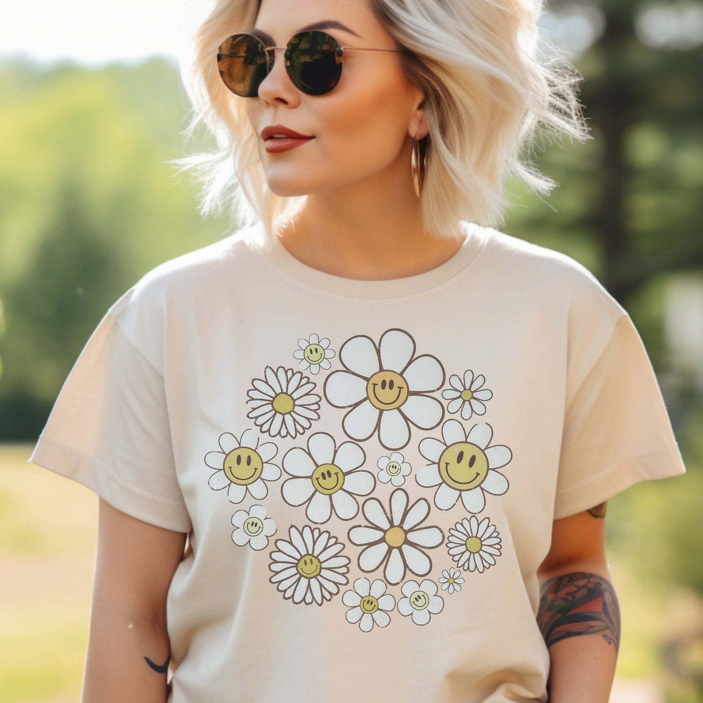 Happy Flower Soft Tees
