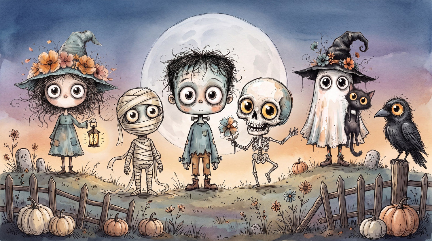 Wide-Eyed & Slightly Dead Halloween Collection