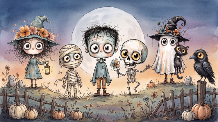 Wide-Eyed & Slightly Dead Halloween Collection