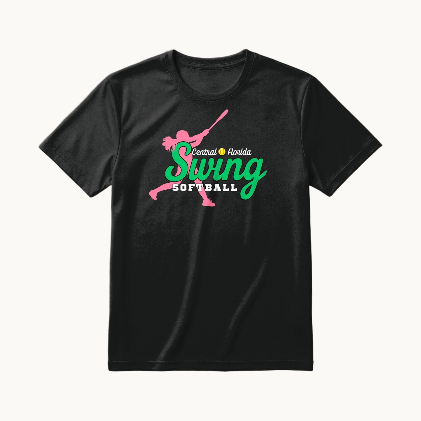 Central Florida Swing Softball — Practice Shirt (Swing Green)