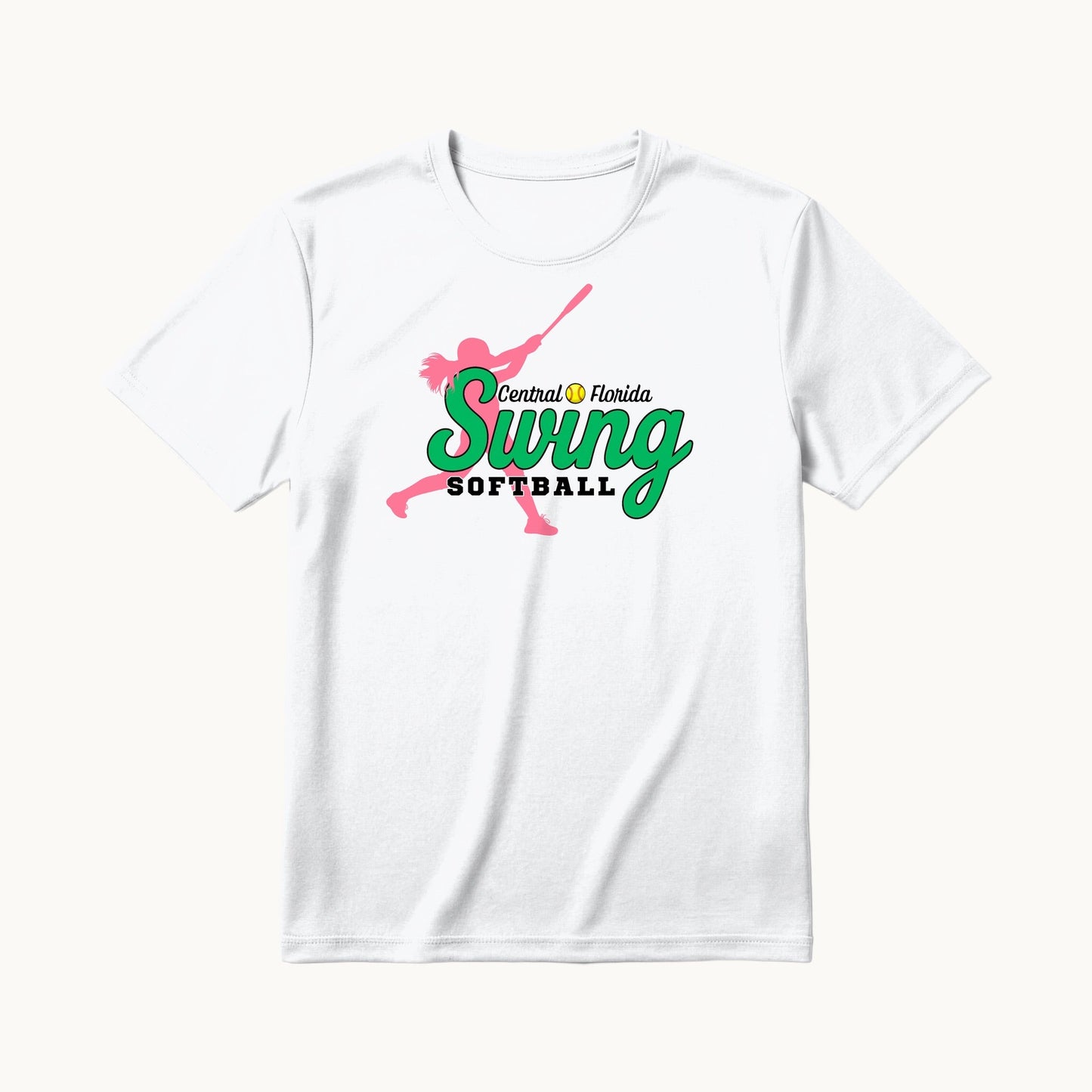 Central Florida Swing Softball — Practice Shirt (Swing Green)