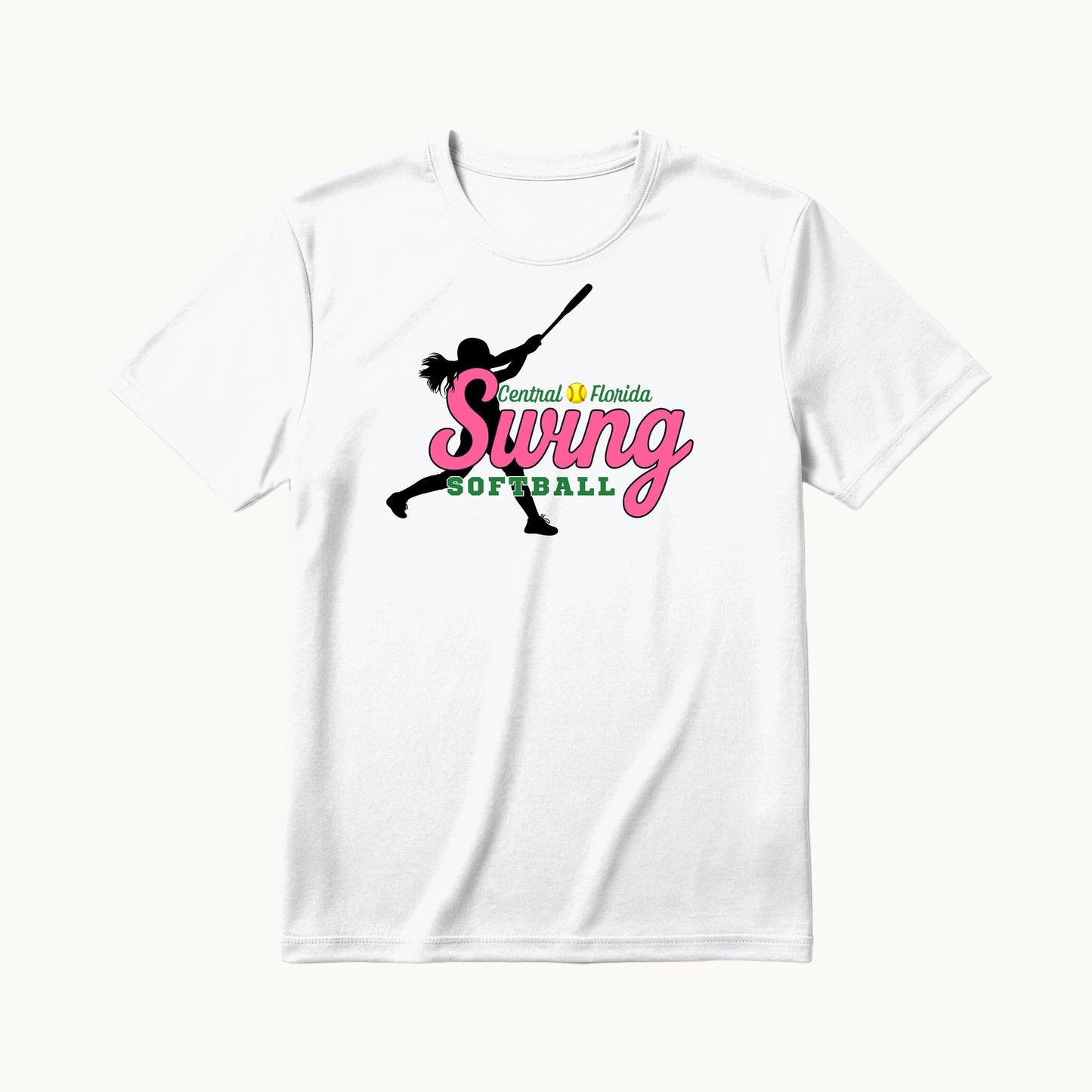 Central Florida Swing Softball — Practice Shirt (Swing Pink)