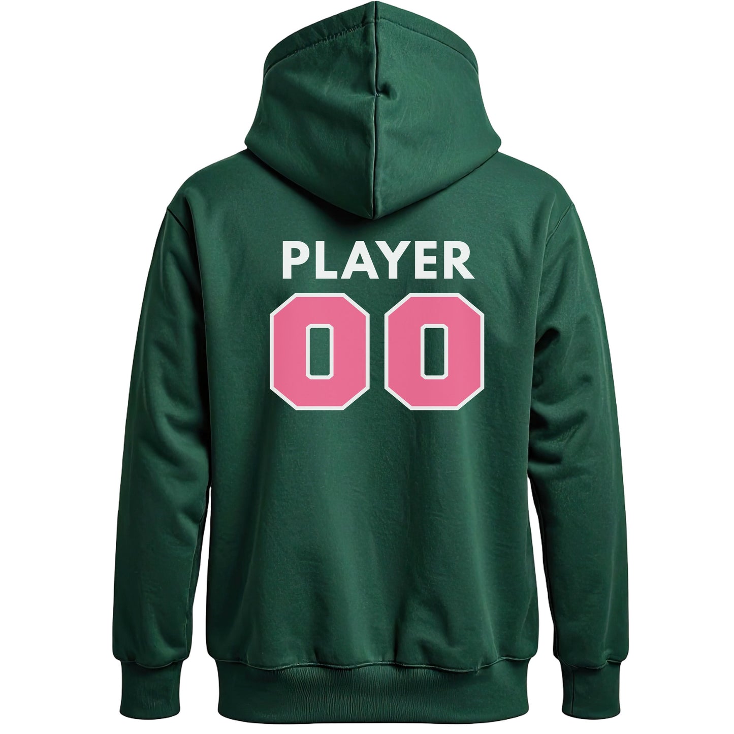 Swing Softball family hoodie, Central Florida Swing, Forest Green, back
