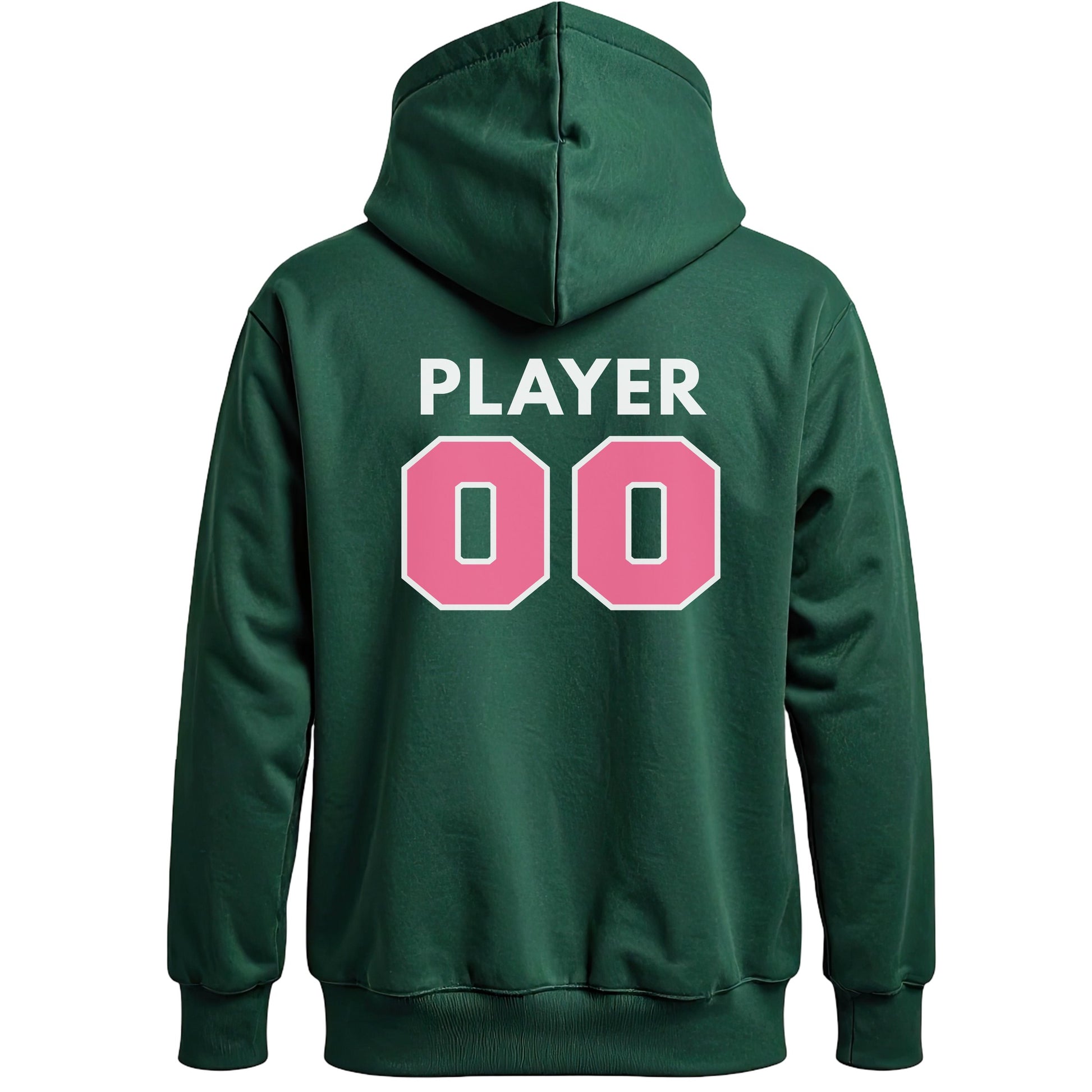 Swing Softball family hoodie, Central Florida Swing, Forest Green, back