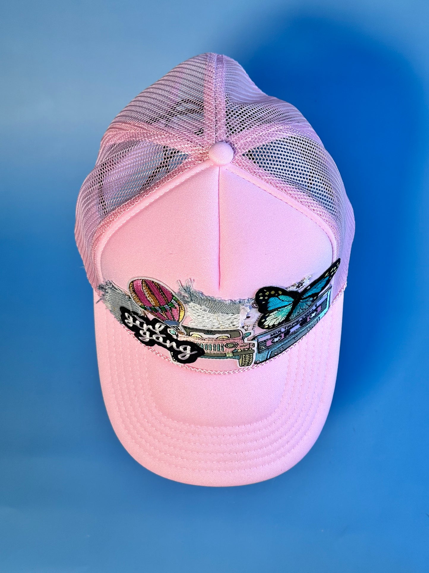 Jeep Chic Pink-On-Pink Happy Soul Trucker Hat