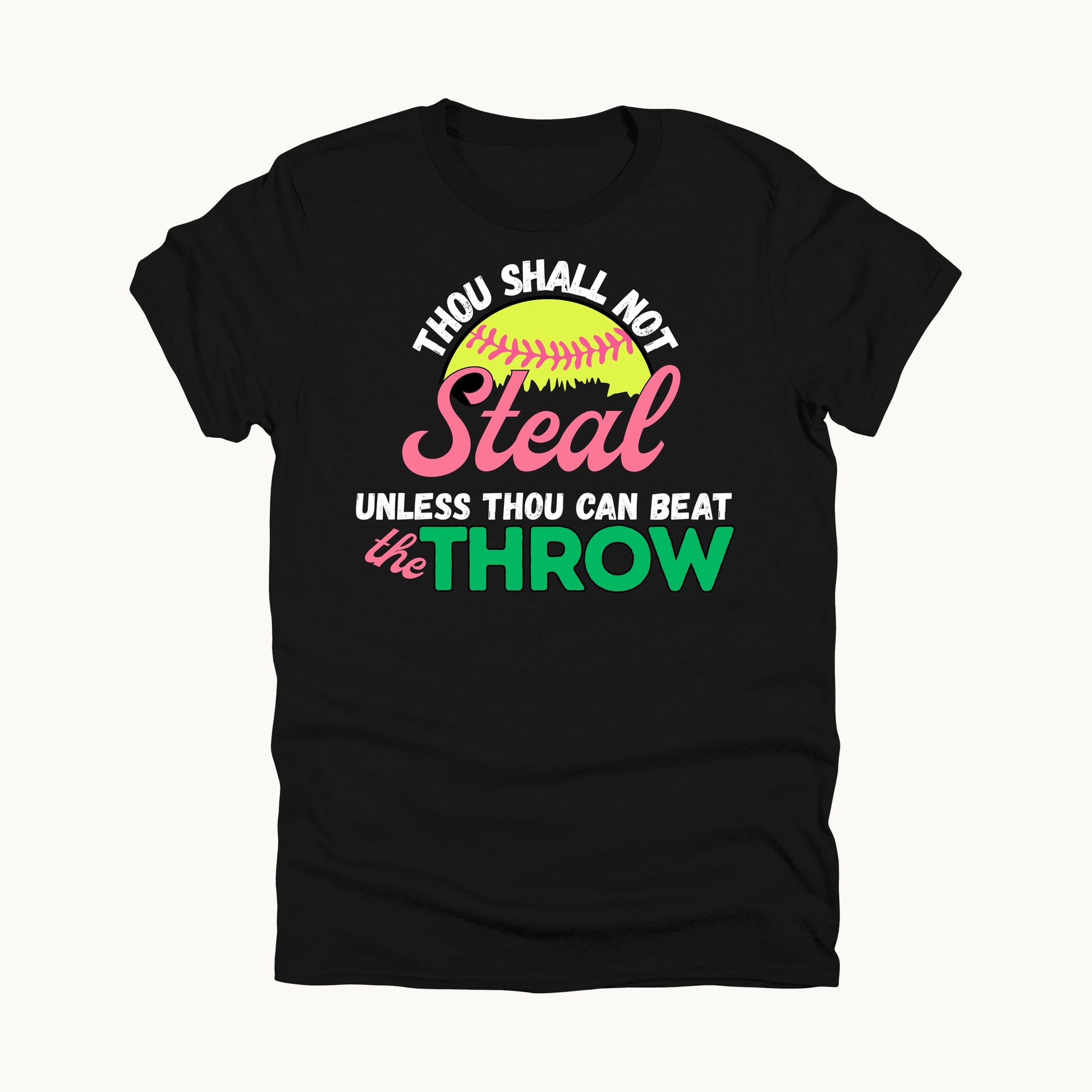 Thou Shall Not Steal, black