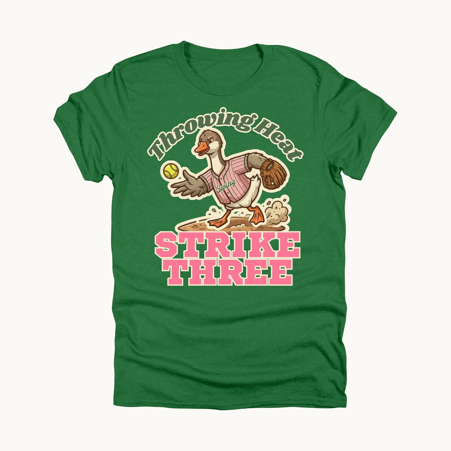 Central Florida Swing Softball — Goose Tee (Throwing Heat)