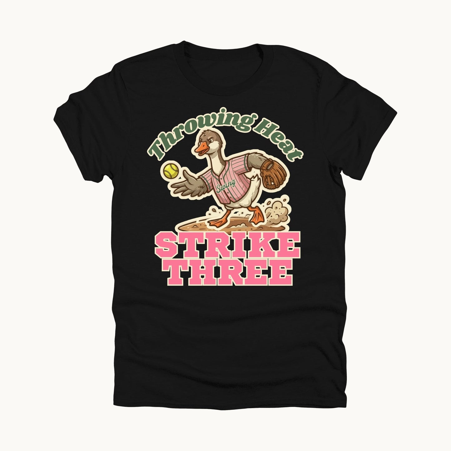 Central Florida Swing Softball — Goose Tee (Throwing Heat)