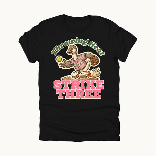 Central Florida Swing Softball — Goose Tee (Throwing Heat)