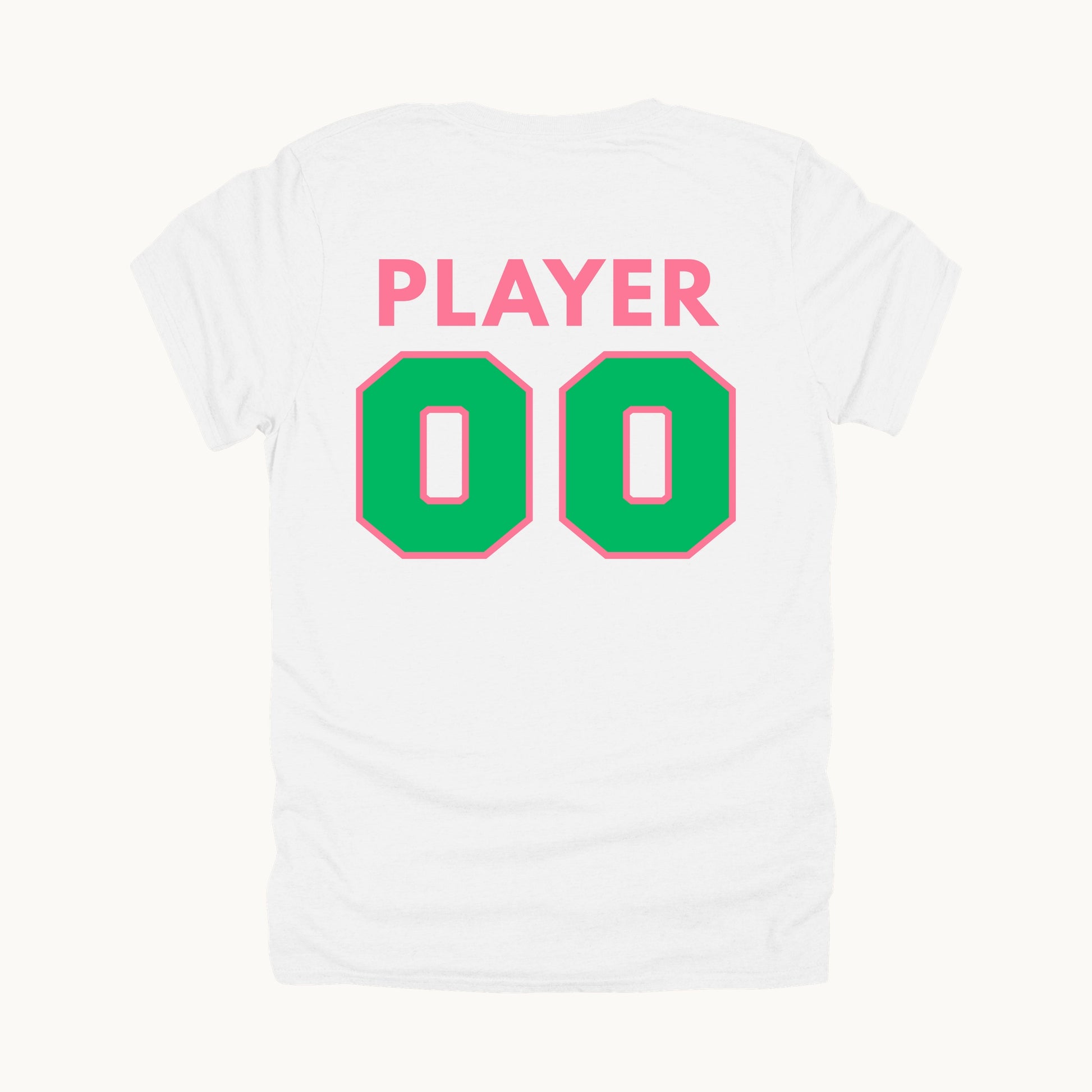 Family title tee, White, back