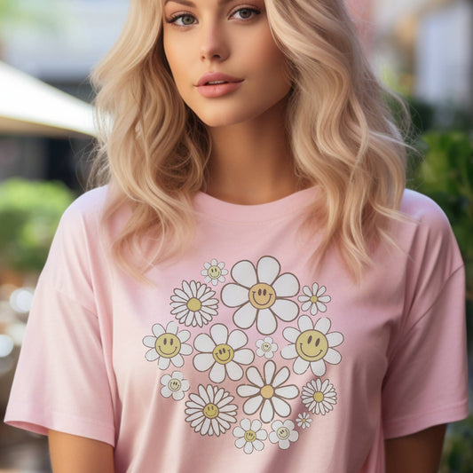 Happy Flower Soft Tees